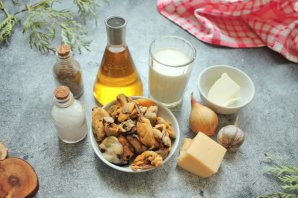 Мидии без раковин в сливочном соусе в духовке Мидии без раковин в сливочном соусе в духовке