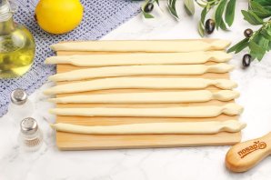 Закусочные слойки "Змейки" Закусочные слойки "Змейки"