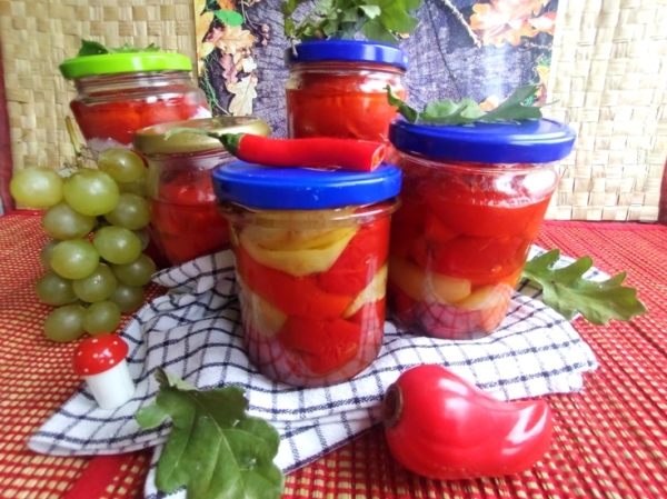 Перцы жареные на зиму Перцы жареные на зиму