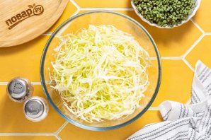 Салат «Коул Слоу» постный Салат «Коул Слоу» постный