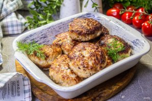 Мясные котлеты пышные Мясные котлеты пышные