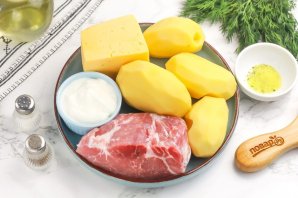 Мясо по-французски в аэрогриле Мясо по-французски в аэрогриле