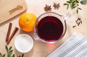 Глинтвейн с апельсином Глинтвейн с апельсином