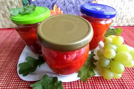 Перцы жареные на зиму Перцы жареные на зиму