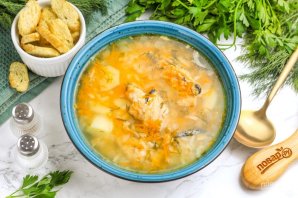 Суп рыбный из горбуши консервы Суп рыбный из горбуши консервы