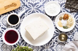 Веганский лосось из тофу Веганский лосось из тофу