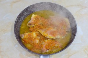 Маринованный морской окунь