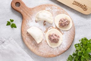 Вареники с фасолью Вареники с фасолью