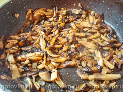 Мужской салат с курицей, грибами и дайконом Мужской салат с курицей, грибами и дайконом