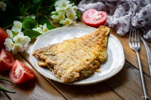 Камбала в муке на сковороде Камбала в муке на сковороде