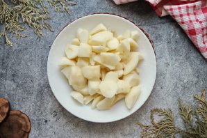 Яблочный джем в микроволновке Яблочный джем в микроволновке