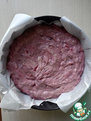 Ягодный пирог-пастила