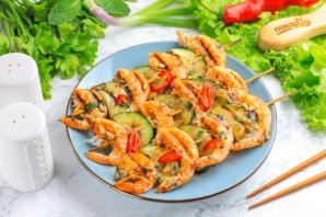 Креветки "Якитори" Креветки "Якитори"