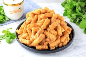 Торт "Муравейник" из кукурузных палочек Торт "Муравейник" из кукурузных палочек