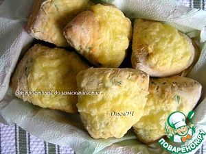 Сырный содовый хлеб