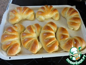 Булочки с яблоками и орехами Булочки с яблоками и орехами