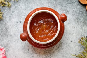 Яблочное повидло в духовке на зиму Яблочное повидло в духовке на зиму