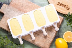 Домашнее лимонное мороженое Домашнее лимонное мороженое