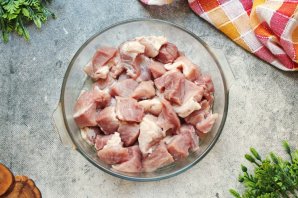 Свинина в микроволновке Свинина в микроволновке