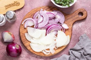 Салат из лука