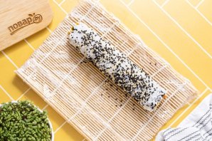 Роллы с соевой спаржей Роллы с соевой спаржей