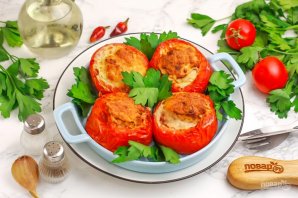 Помидоры, фаршированные фаршем Помидоры, фаршированные фаршем