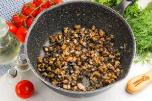 Мясной фарш с грибами