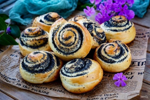 Булочки из дрожжевого теста Булочки из дрожжевого теста