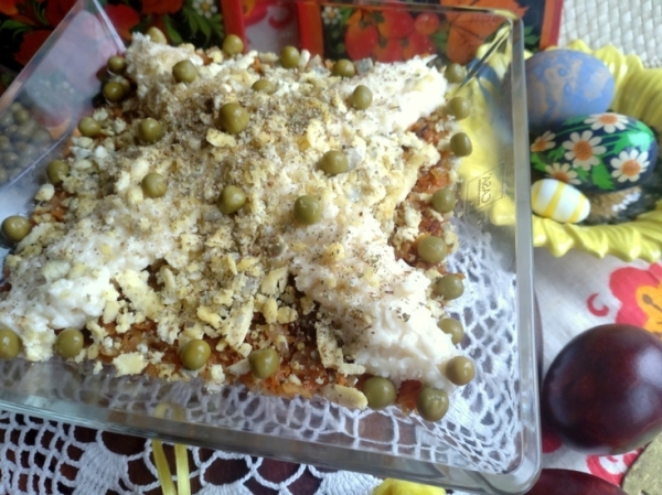 Салат с курицей "пикник" Салат с курицей "пикник"