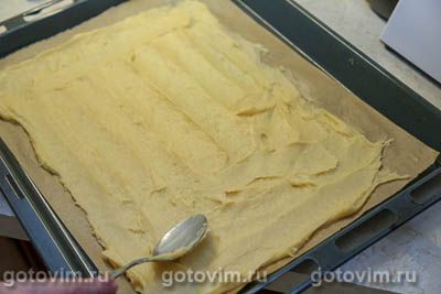 Заварной рулет с копченой рыбой и сырным кремом Заварной рулет с копченой рыбой и сырным кремом