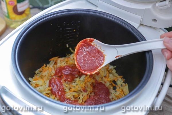 Тефтели с рисом в подливке в мультиварке Тефтели с рисом в подливке в мультиварке