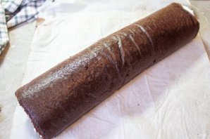Шоколадный рулет без муки Шоколадный рулет без муки