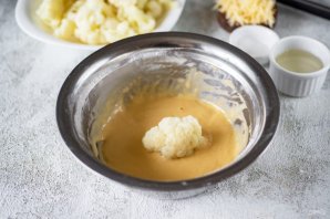 Цветная капуста в кляре Цветная капуста в кляре