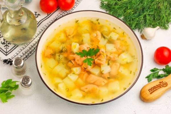 Суп из красной рыбы Суп из красной рыбы