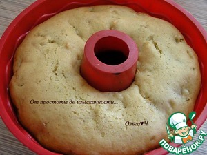 Кекс с яблоками и мандаринами Кекс с яблоками и мандаринами