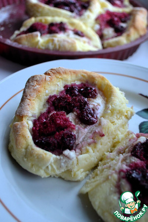 Ватрушки с вишней