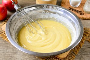 Ванильный кекс с яблоками Ванильный кекс с яблоками