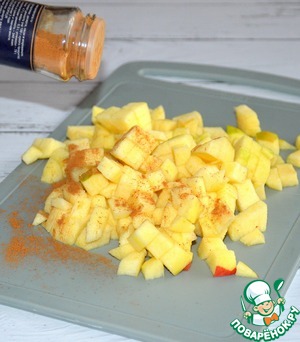 Слойки с яблоками и миндалем Слойки с яблоками и миндалем