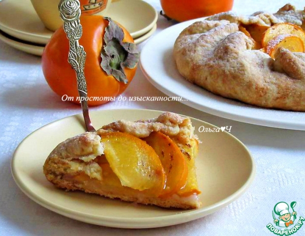 Галета с хурмой