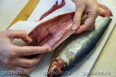 Жареная сельдь в сухарях