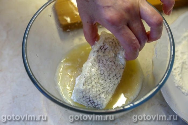 Макрурус, жаренный в панировке Макрурус, жаренный в панировке
