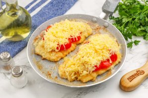 Куриные отбивные с перцем Куриные отбивные с перцем