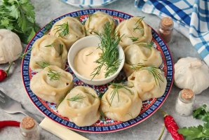 Манты из лосятины Манты из лосятины