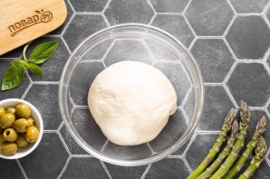 Зеленая пицца