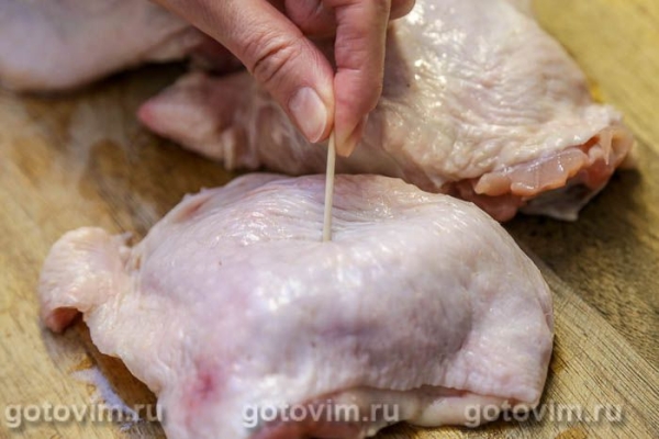 Куриные бедра, запеченные с соусом терияки Куриные бедра, запеченные с соусом терияки