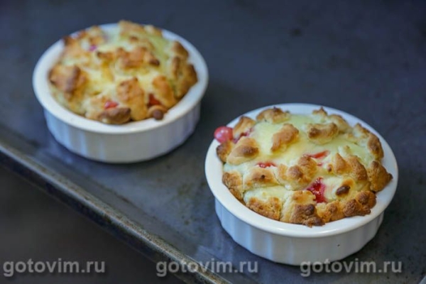 Тарт с клубникой и манго и с заварным кремом Тарт с клубникой и манго и с заварным кремом