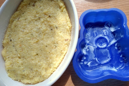 Закуска из овощей и грибов на поленте Закуска из овощей и грибов на поленте