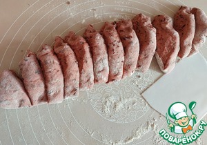 Свекольные бублики с семечками