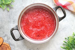 Морс из брусники Морс из брусники