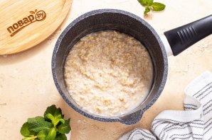 Овсяная каша на воде Овсяная каша на воде